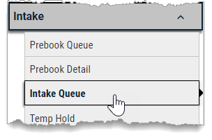 Intake Queue